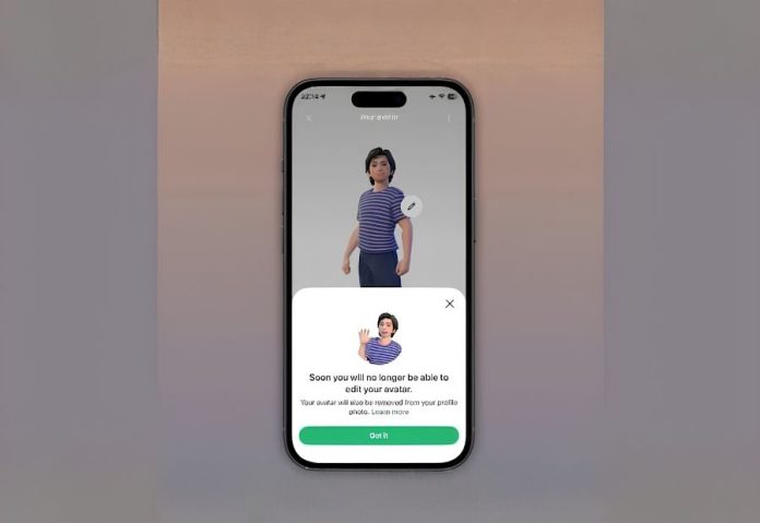 Meta begins removing avatar feature from WhatsApp, ends support for profile and sticker use