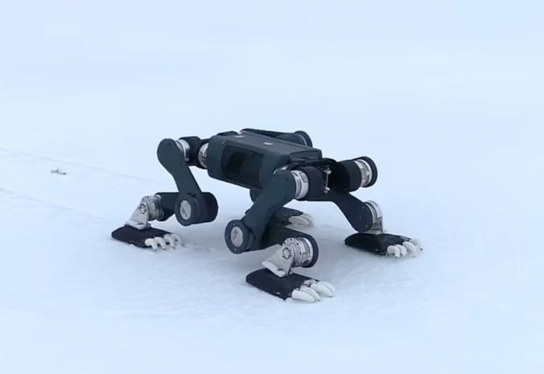 Lynx S10 robot demonstrates AI-powered mobility on challenging Arctic terrain