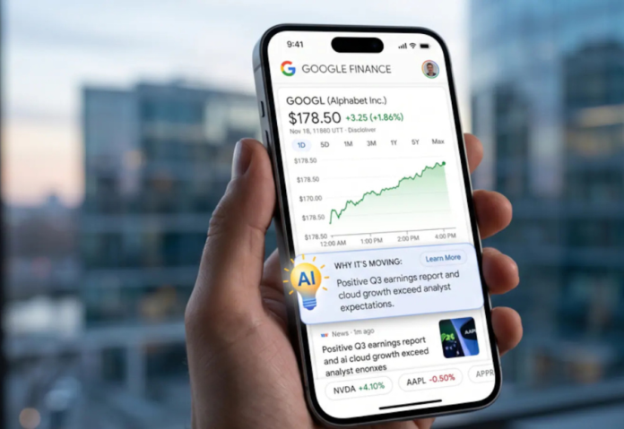 Google expands Finance platform with Android app and AI investment tools