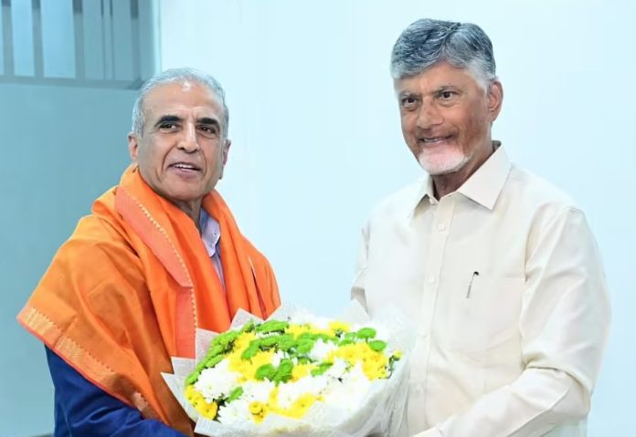 Sunil Bharti Mittal and Chandrababu Naidu explore digital connectivity and infrastructure initiatives