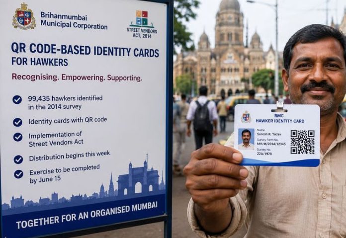 BMC plans licence transfer policy after QR verification identifies deceased authorised hawkers. Photo credit: Free Press Journal BMC plans licence transfer policy after QR verification identifies deceased authorised hawkers. Photo credit: Free Press Journal