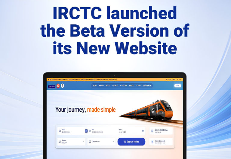 New IRCTC beta website launched for easier ticket booking