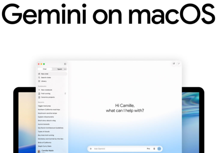 Google brings smarter voice transcription and screen awareness to Gemini for macOS