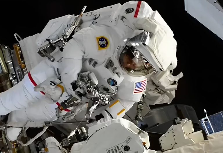 Expedition 74 astronauts balance recovery, robotics spacesuit maintenance and health research aboard the ISS