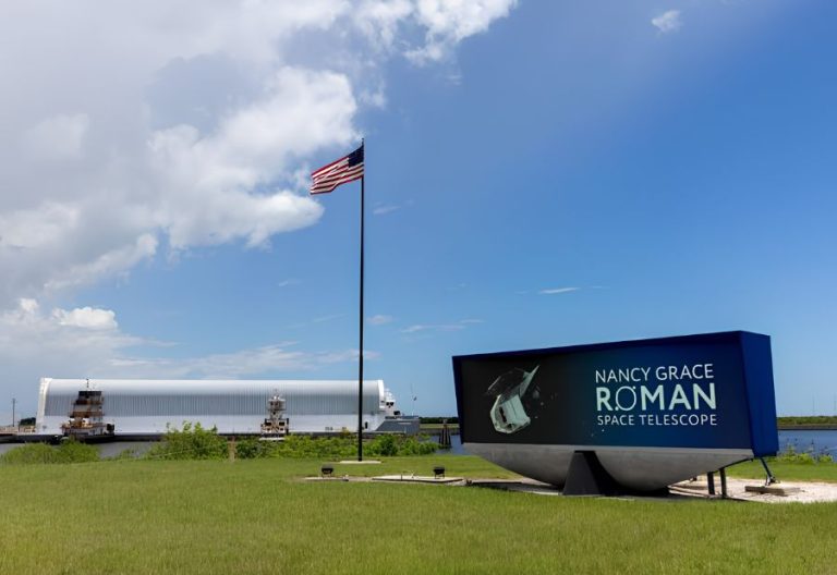 NASA advances Roman Space Telescope toward launch with successful vertical integration milestone - Image credit: NASA