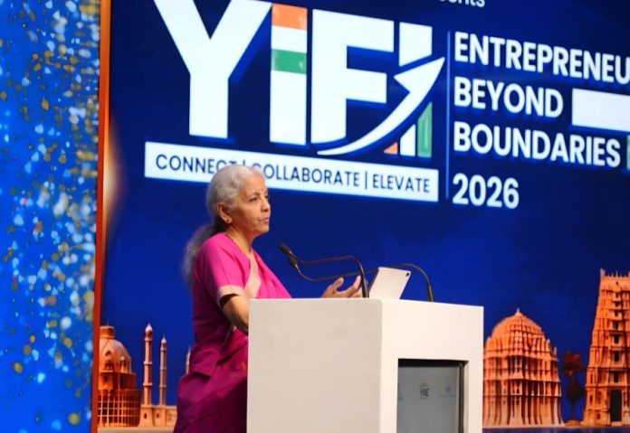 Union Finance Minister urges Young Entrepreneurs to Overcome Risk Hesitation and Drive towards ‘Viksit Bharat 2047’ Union Finance Minister urges Young Entrepreneurs to Overcome Risk Hesitation and Drive towards ‘Viksit Bharat 2047’