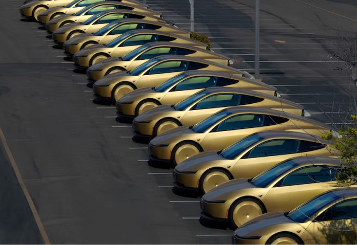 Tesla moves closer to Cybercab robotaxi rollout with Austin launch Credit: Reuters Tesla moves closer to Cybercab robotaxi rollout with Austin launch Credit: Reuters