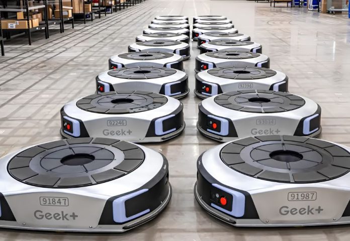 Geek+ expands Chinese robotic warehouse technology as UK retailers accelerate automation Credit: BBC | Photo credit: BBC Geek+ expands Chinese robotic warehouse technology as UK retailers accelerate automation Credit: BBC | Photo credit: BBC