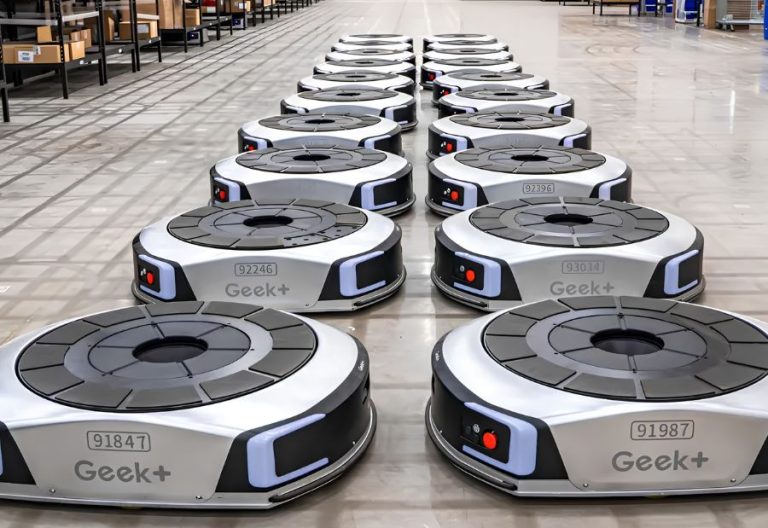 Geek+ expands Chinese robotic warehouse technology as UK retailers accelerate automation Credit: BBC | Photo credit: BBC
