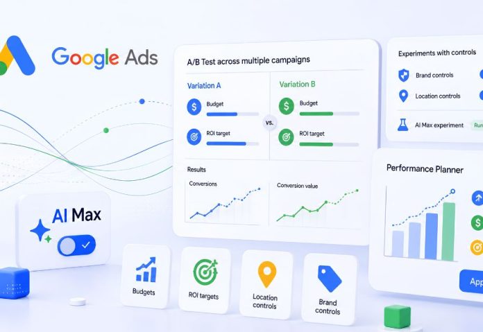 Google gives advertisers more control over AI Max testing and planning Credit: Search Engine Land