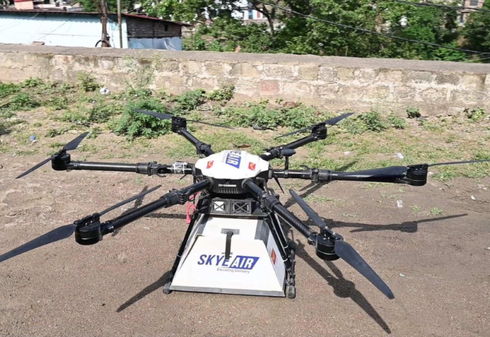 India Post and Skye Air roll out drone mail delivery across 150 routes