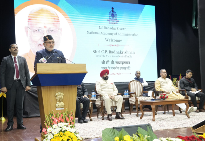 Civil servants vital link in translating Viksit Bharat vision into reality: VP Radhakrishnan Civil servants vital link in translating Viksit Bharat vision into reality: VP Radhakrishnan
