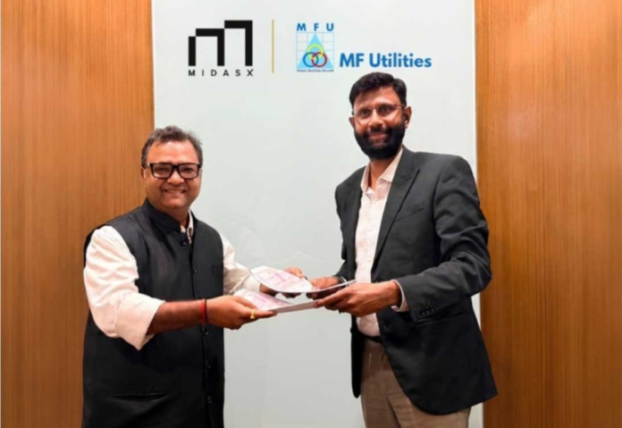 A Historic First for the Mutual Fund Industry: MIDASX & MF Utilities India Partner to Bring AI-Powered Wealth Tech to MFDs Across BharatA Historic First for the Mutual Fund Industry: MIDASX & MF Utilities India Partner to Bring AI-Powered Wealth Tech to MFDs Across Bharat A Historic First for the Mutual Fund Industry: MIDASX & MF Utilities India Partner to Bring AI-Powered Wealth Tech to MFDs Across Bharat