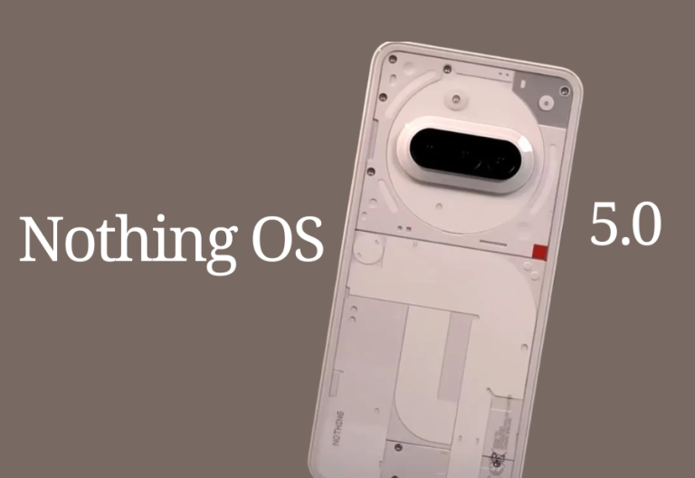 Nothing OS 5.0 to debut with Android 17 base and new design changes