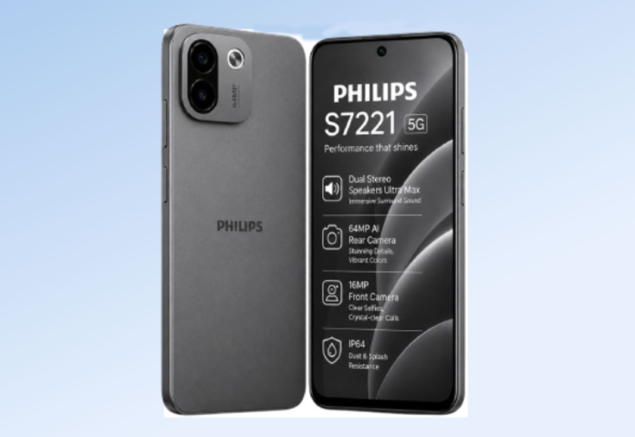 Philips S7221 with AI camera and 5G support set for India debut Philips S7221 with AI camera and 5G support set for India debut