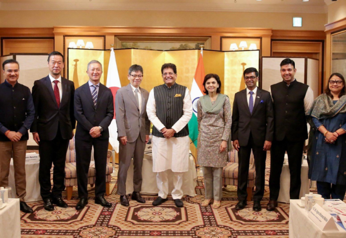 Commerce Minister Piyush Goyal pitches India's manufacturing opportunities to Japanese companies across key sectors Commerce Minister Piyush Goyal pitches India's manufacturing opportunities to Japanese companies across key sectors