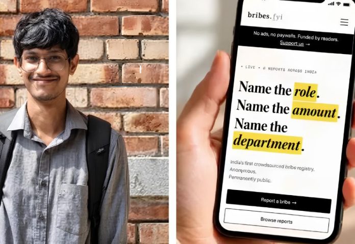 Delhi student builds AI-assisted platform to map reported bribe demands Credit: The Better India Delhi student builds AI-assisted platform to map reported bribe demands Credit: The Better India