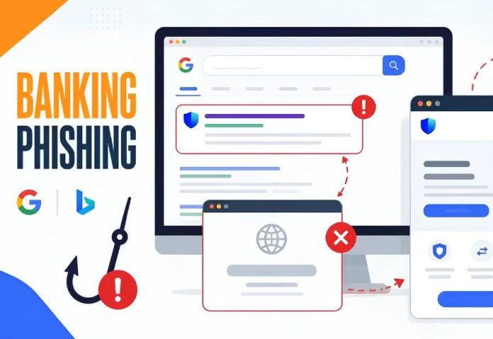 Fake banking sites climb search rankings to target customers Credit: Cyber Security News