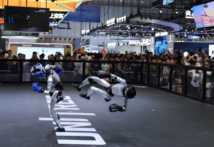 Unitree sees major AI breakthrough ahead for humanoid robots Credit: Reuters Unitree sees major AI breakthrough ahead for humanoid robots Credit: Reuters