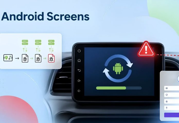Android infotainment update feature abused in new malware campaign Credit: Cyber Security News Android infotainment update feature abused in new malware campaign Credit: Cyber Security News