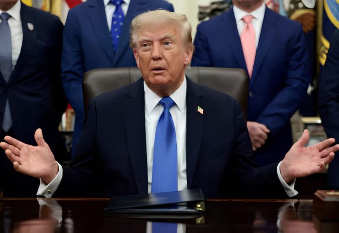 Trump announces plans for new AI czar and ‘AI force’ Credit: Reuters Trump announces plans for new AI czar and ‘AI force’ Credit: Reuters