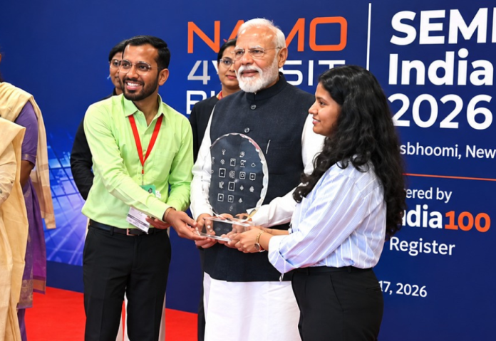 PM Modi Inaugurates SEMICON India 2026 In New Delhi PM Modi Inaugurates SEMICON India 2026 In New Delhi