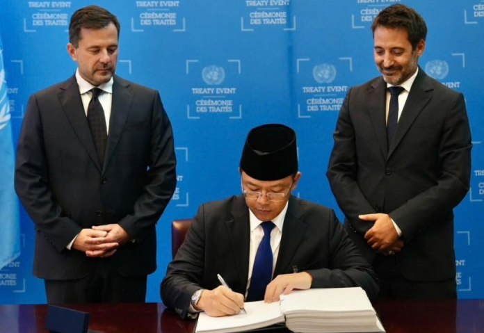 Indonesia joins 90 nations in UN cybercrime treaty Indonesia joins 90 nations in UN cybercrime treaty