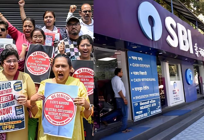 SBI urges customers to plan banking needs ahead of 3-day nationwide strike Credit: Telangana Today SBI urges customers to plan banking needs ahead of 3-day nationwide strike Credit: Telangana Today