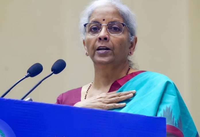 Sitharaman urges Indian startups to scale innovation and consider public listings Credit: TOI