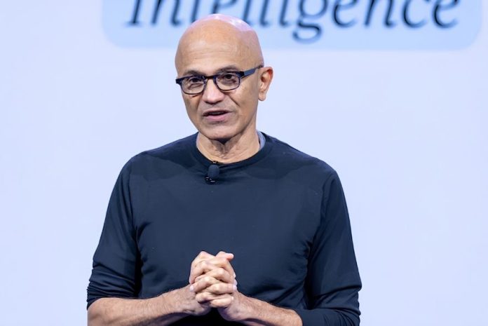 Satya Nadella urges businesses to build stronger controls for advanced AI systems | Credit: NDTV