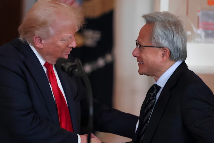 Trump’s Nvidia stock transactions disclosed as Jensen Huang prepares to receive top Science honour | Credit: Reuters Trump’s Nvidia stock transactions disclosed as Jensen Huang prepares to receive top Science honour | Credit: Reuters