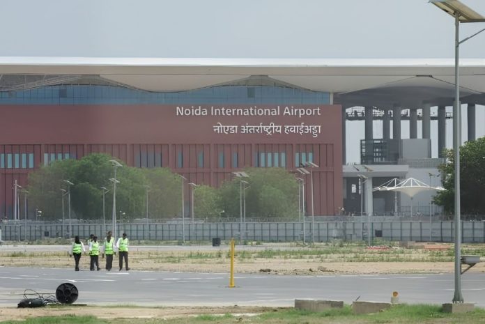 Jewar airport gets new name as Uttar Pradesh announces Narendra Modi International Airport | Credit: The Indian Express Jewar airport gets new name as Uttar Pradesh announces Narendra Modi International Airport | Credit: The Indian Express