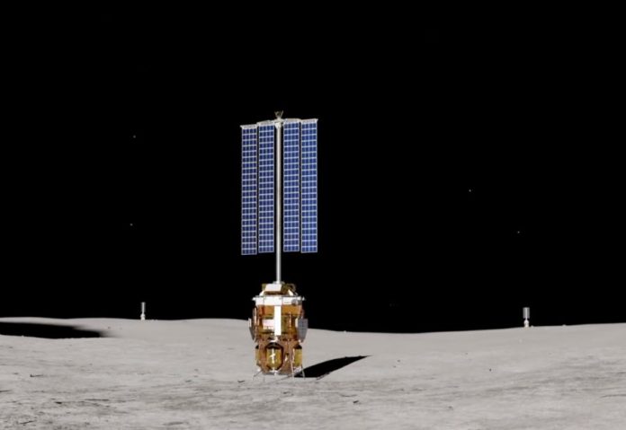 Blue Origin’s 20-meter solar tower targets power generation for the Moon | Credit: Space.com