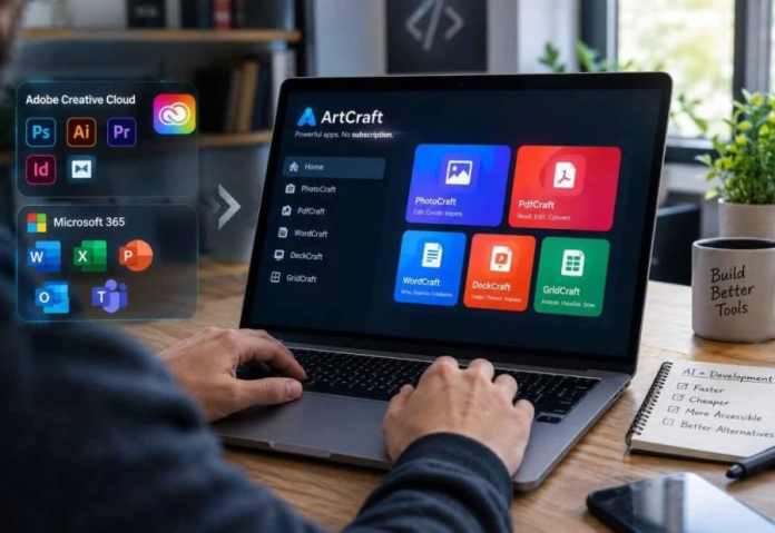 AI-built free apps challenge Adobe and Microsoft’s paid software AI-built free apps challenge Adobe and Microsoft’s paid software